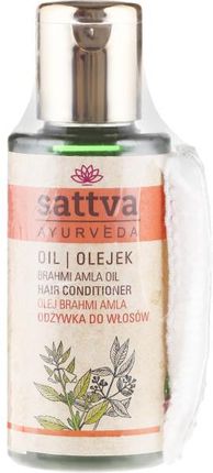 sattva olejek do włosów brahmi amla 100ml ceneo