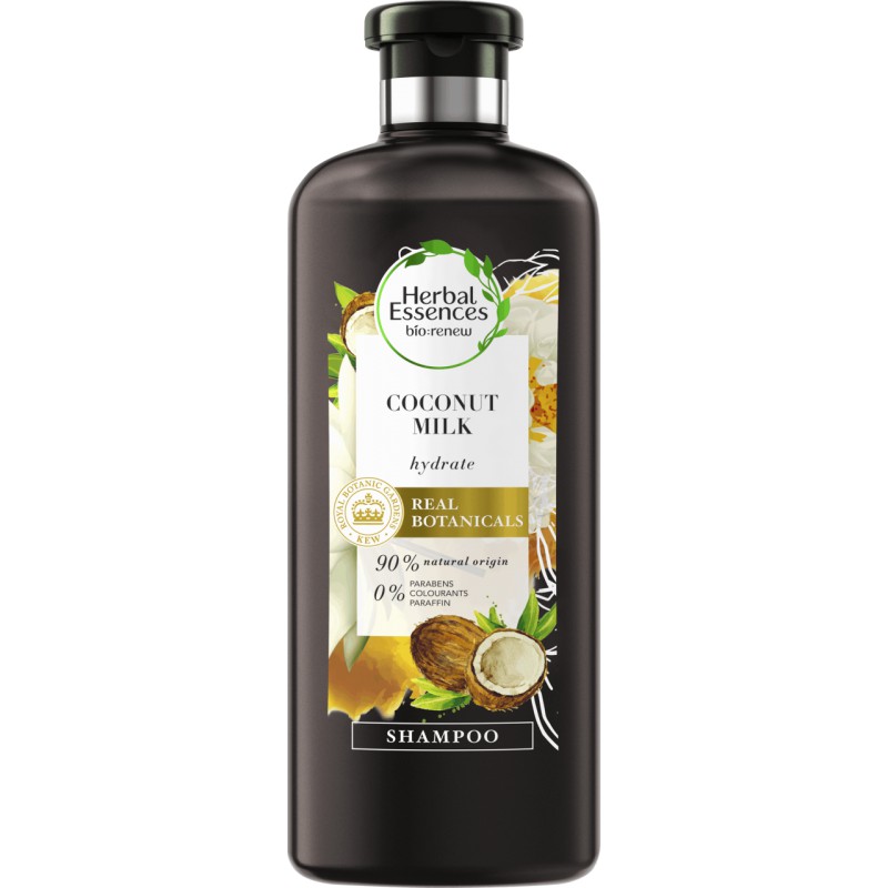 herbal essences bio renew nawilżający szampon do włosów mleko kokosowe