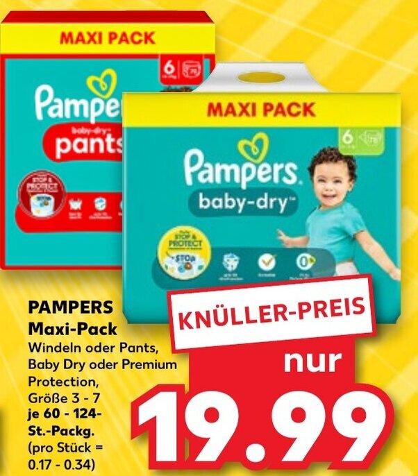 pampers kaufland nl