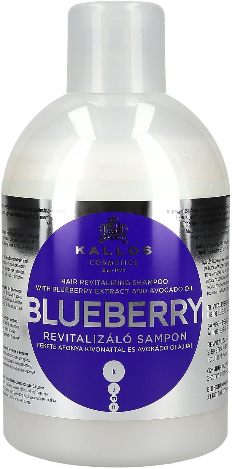 szampon blueberry kallos opinie