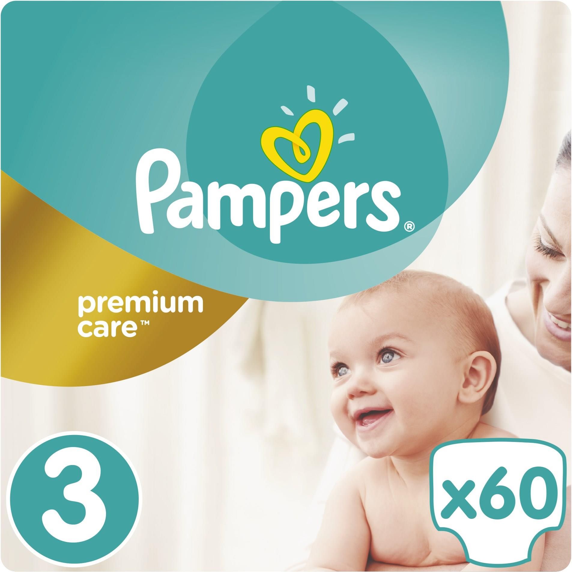 pampers pieluchy premium care 3 midi 204 szt ceneo