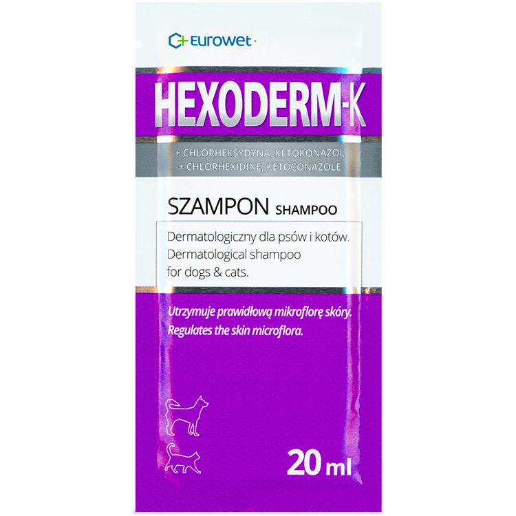 hexoderm szampon dla psów