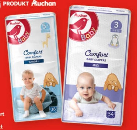 auchan pieluchy promocja