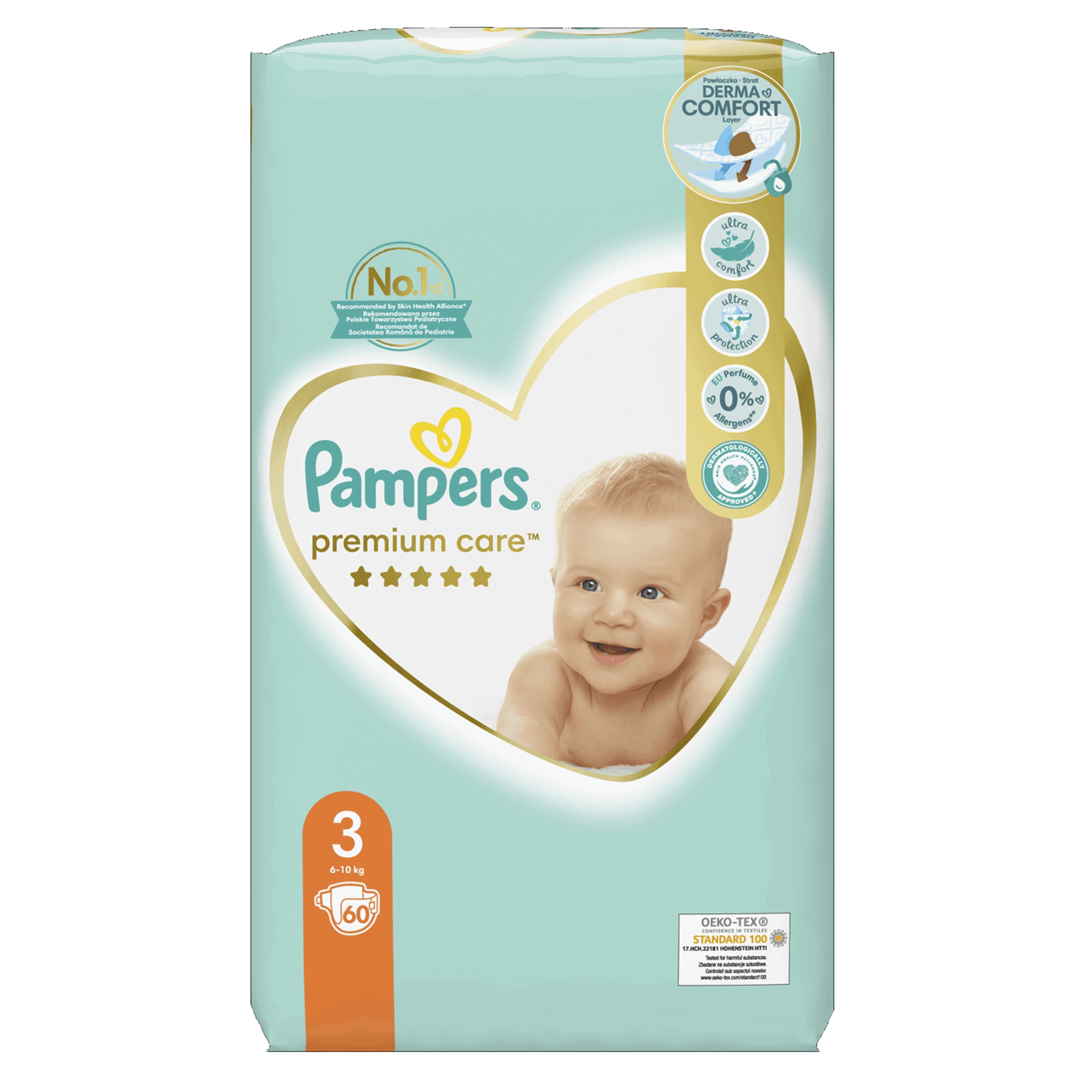 pampers premium care 3 22 sztuki