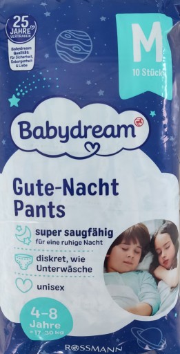 rossmann babydream pieluchomajtki 6 obwód