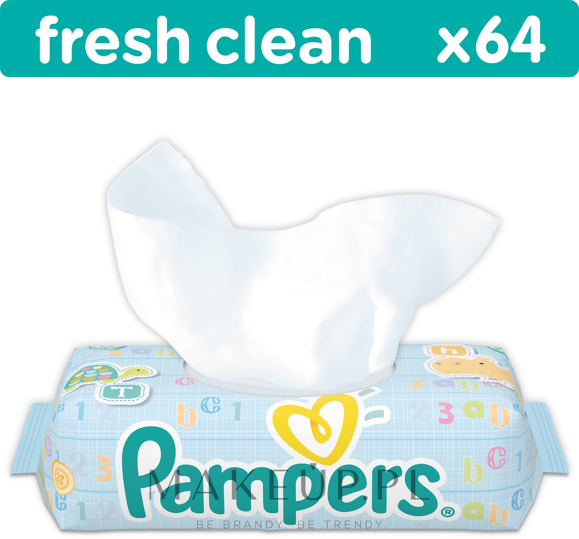 chusteczki nawilżane pampers x64