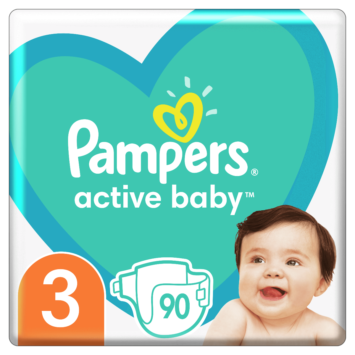 pampers 3 active baby 152 szt cena