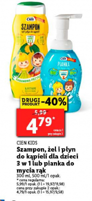 cien kids szampon 3 w 1