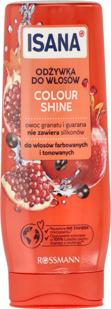 isana colour shine odżywka do włosów połysk koloru