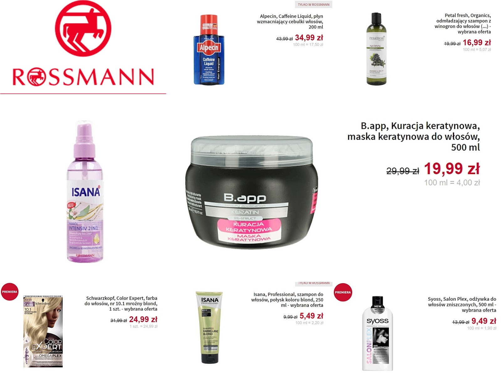 b app keratin szampon rossmann