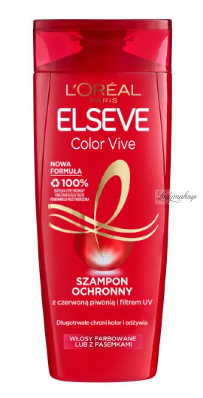 loreal szampon filtr uv