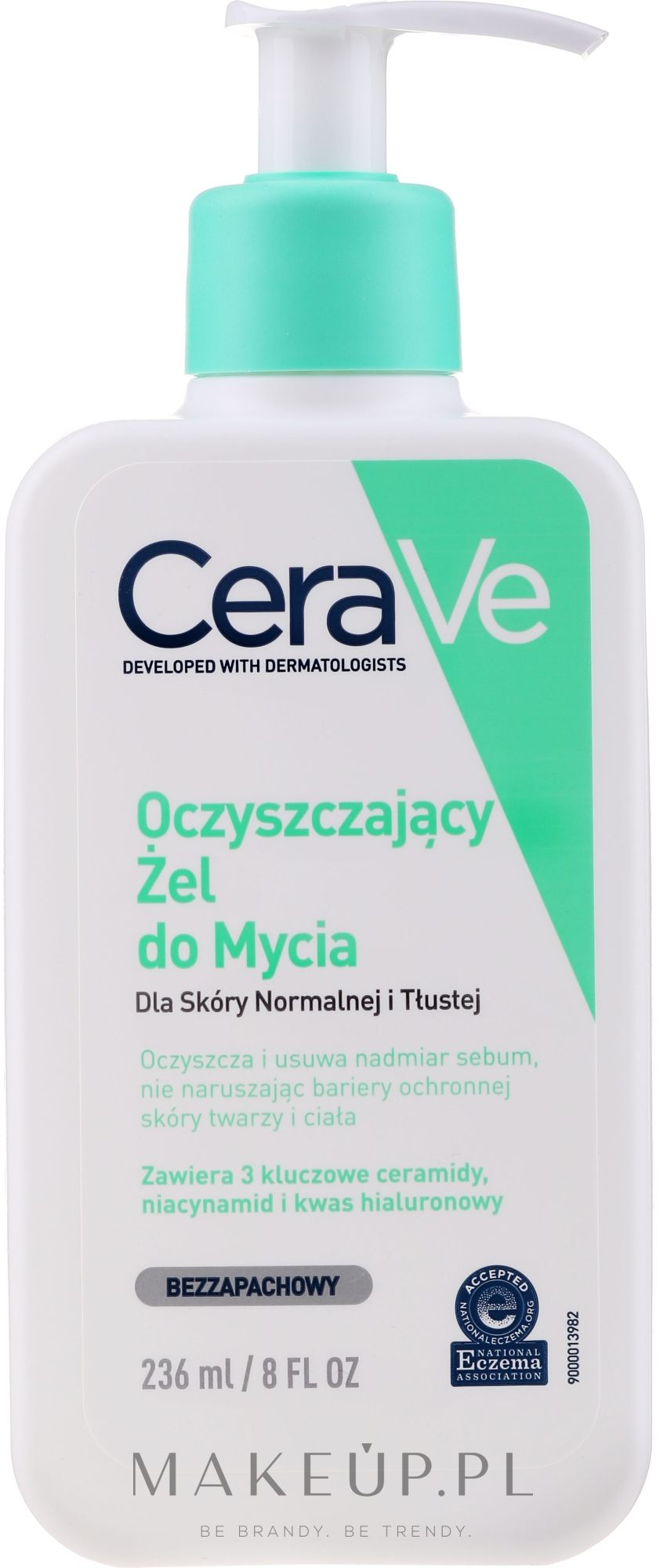 cerave zel do mycia twarzy sklad