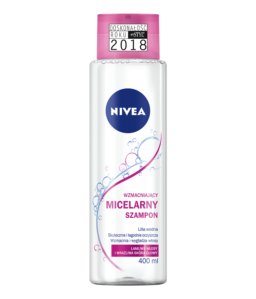 nivea szampon micelarny lilia