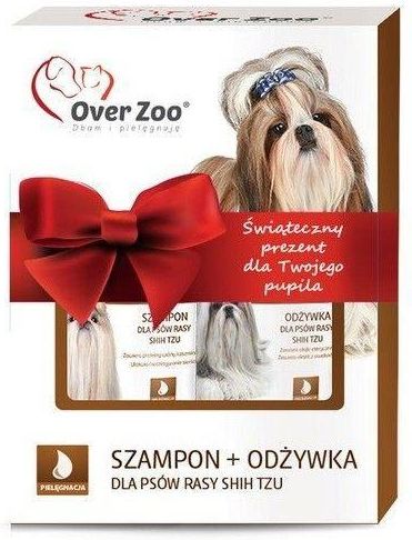 dwupak shih tzu szampon 250 ml odzywka 250ml over zoo