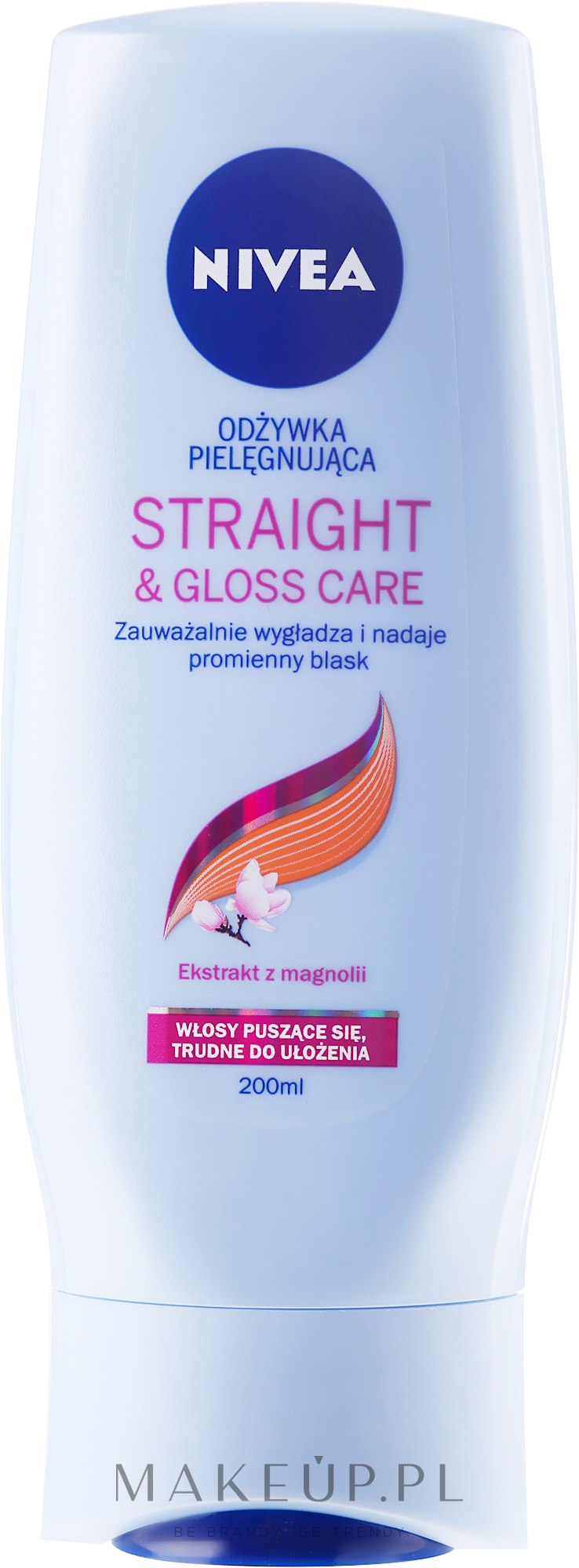 nivea straight & gloss szampon