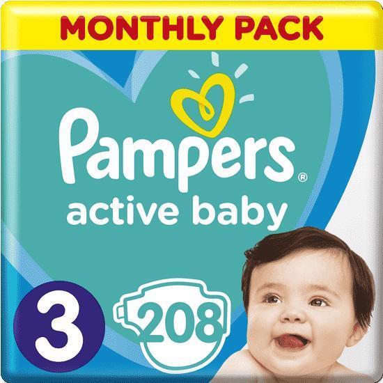 pampers 3 208 ks