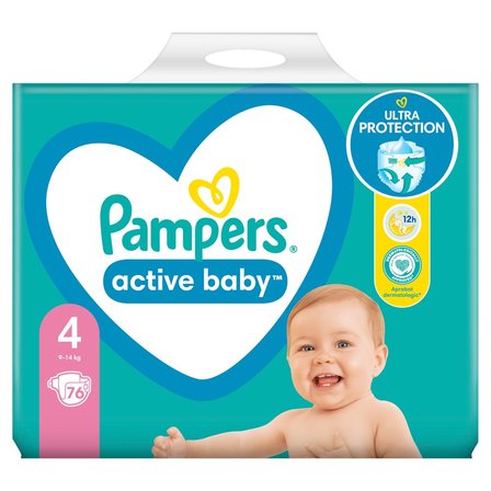 active baby rozmiar 4 pampers