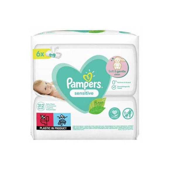 chusteczki pampers sensitive sroako