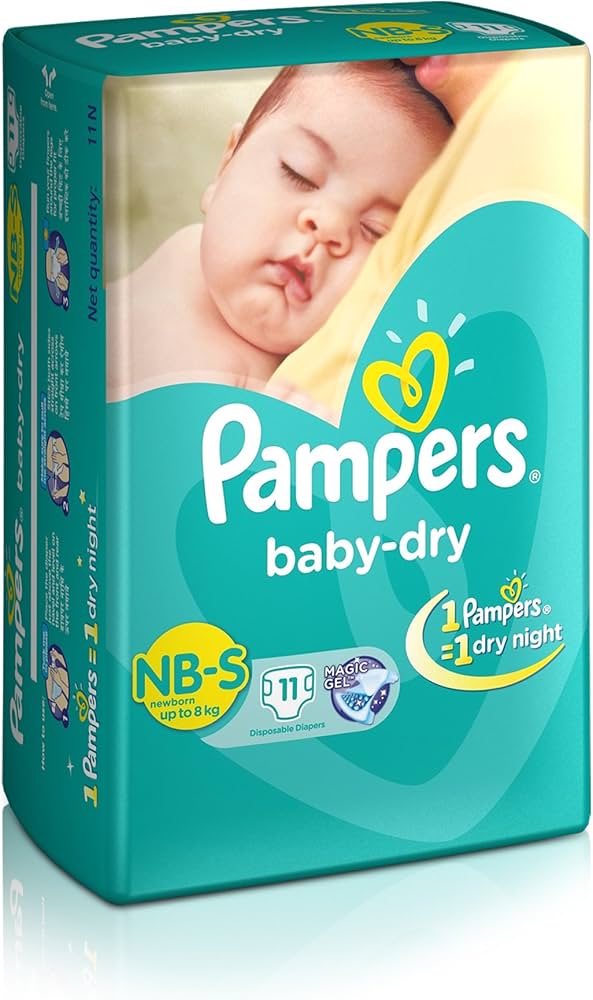 pampers baby dry cena