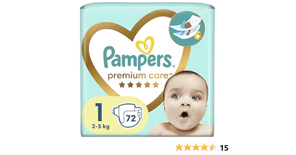 pampers premium care pieluchy rozmiar 1 newborn 2-5kg 22 sztuki