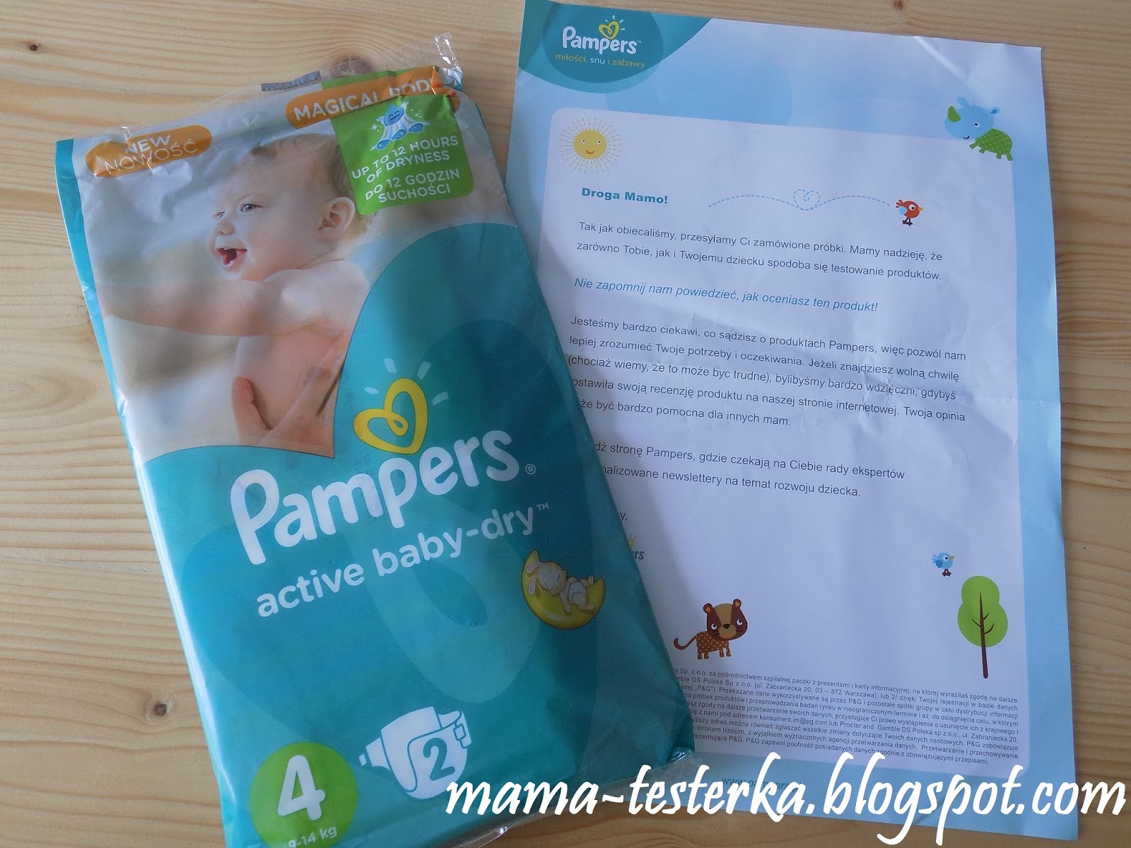 próbki dla dzieci pampers