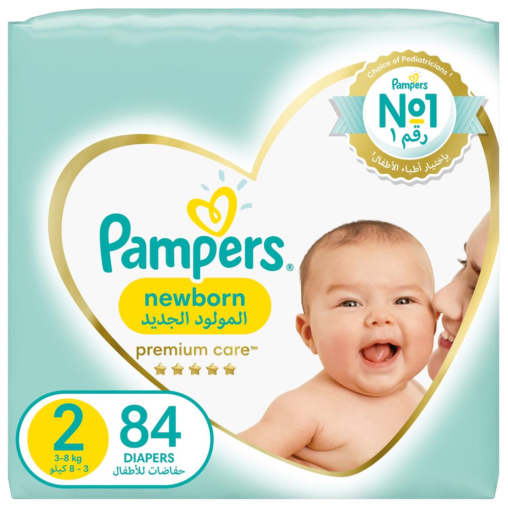 pampers pieluszki premium care newborn mini 168