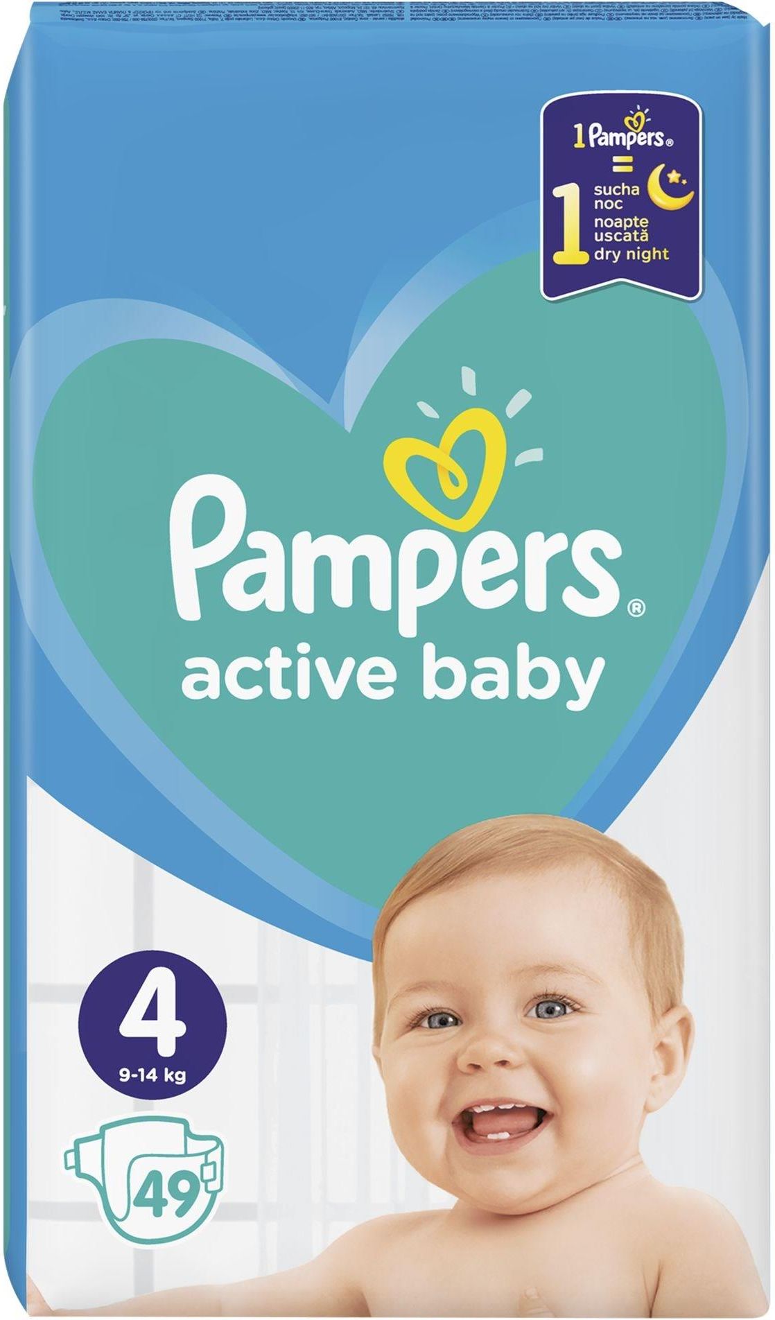 pampers 4 cena 49 szt