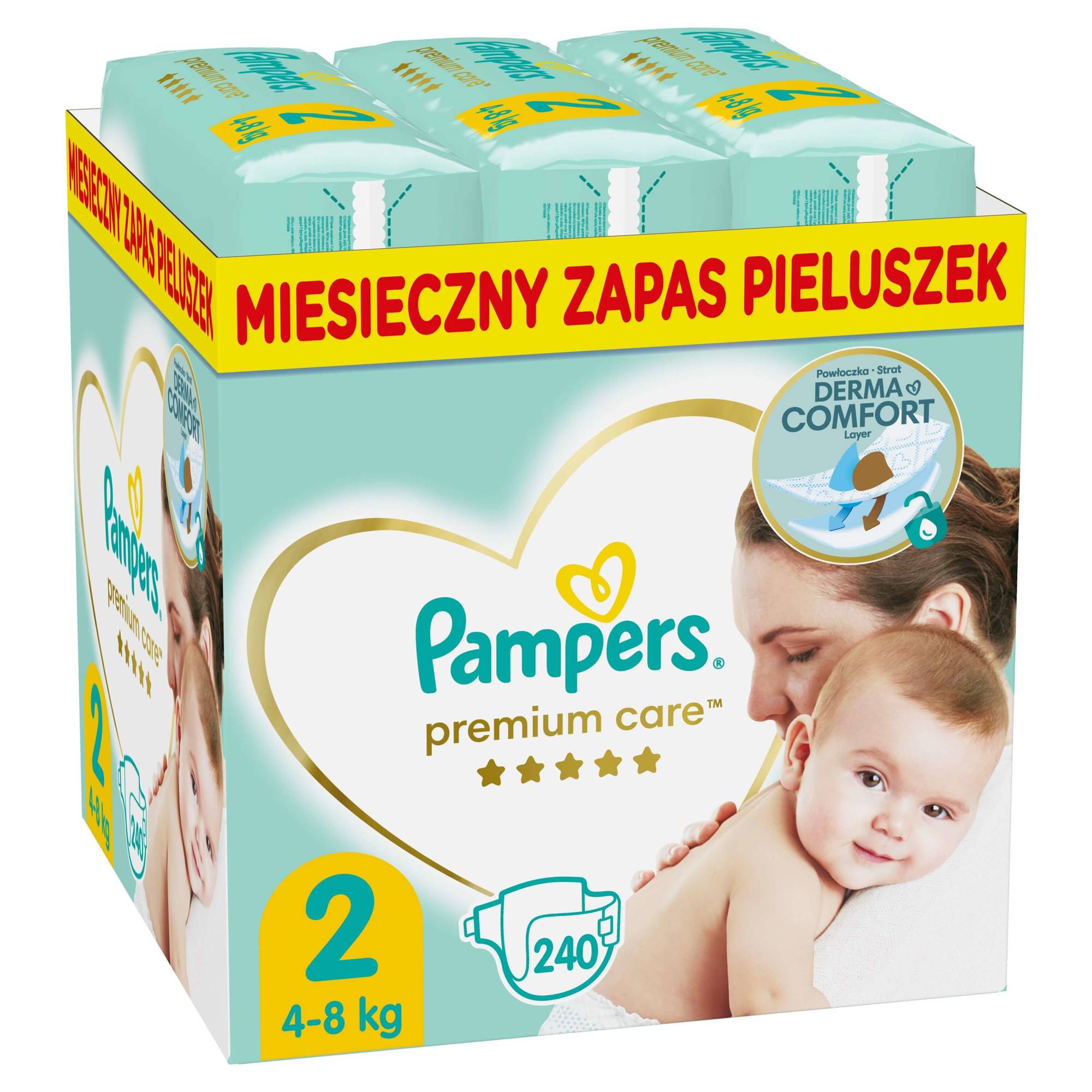 miesięczny boks pieluszek pampers