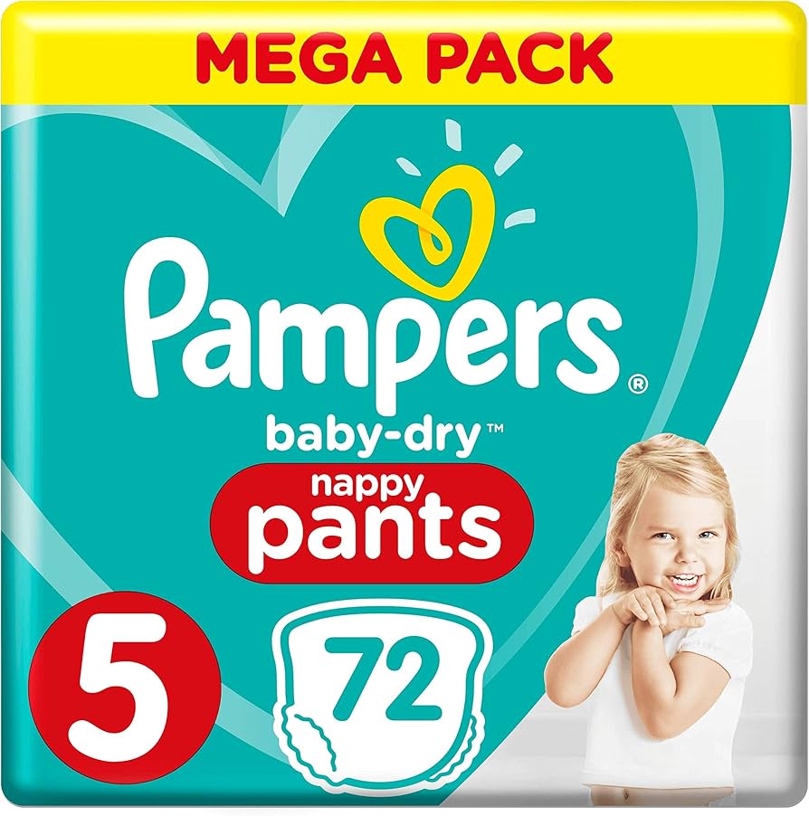 pieluchy pampers mega packa