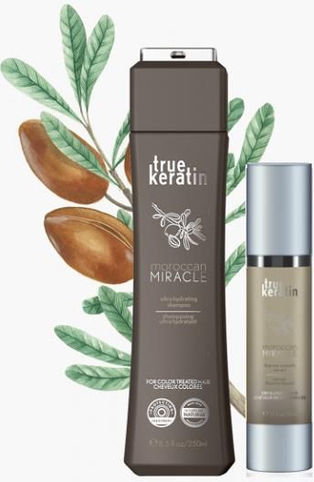 true keratin moroccan miracle zestaw szampon i odżywka