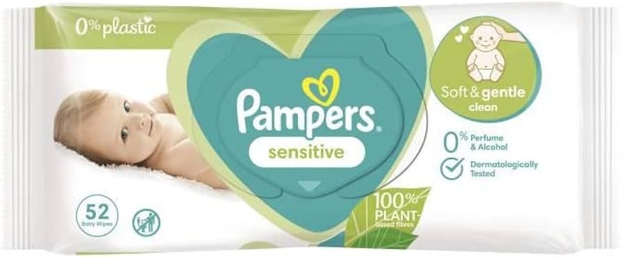 chusteczki pampers sensitive baby wipes