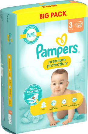 pampers premium care 3 majtaniej