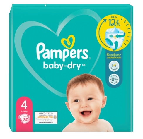 pampers niemieckie dla dziewczynek