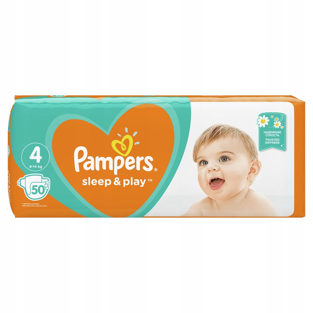 pampers sleep&play pieluchy jednorazowe rozmiar 4 maxi 50 szt