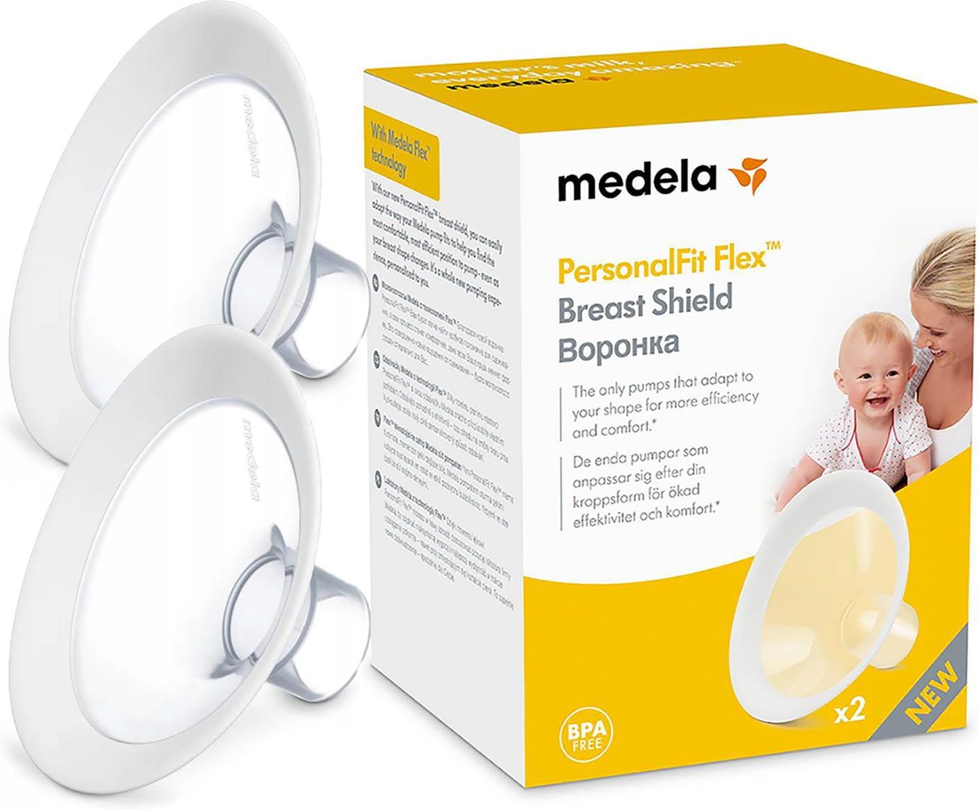 Nakładki na piersi Medela PersonalFit™ PersonalFit rozmiar L (27 mm)