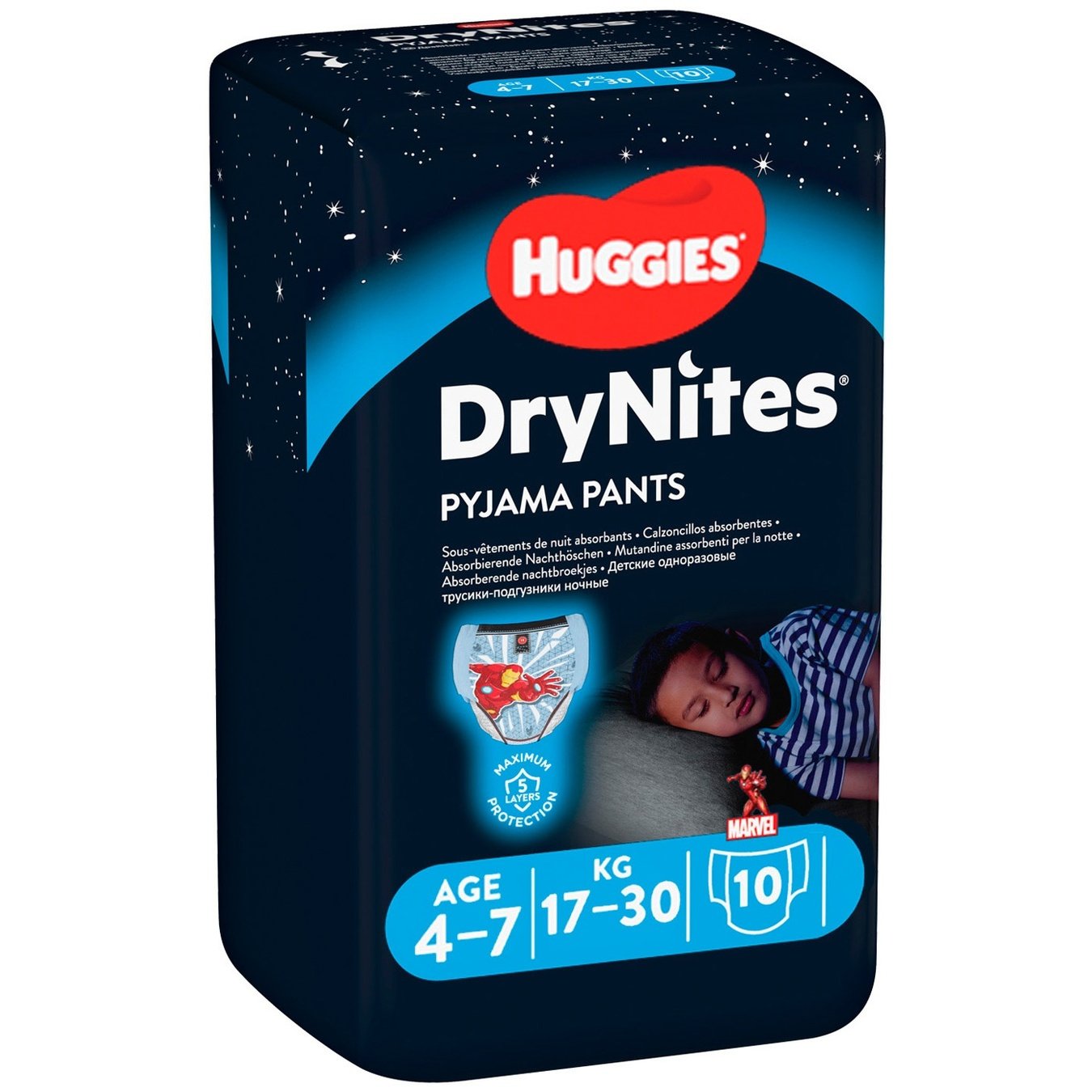 huggies drynites 4-7 boy