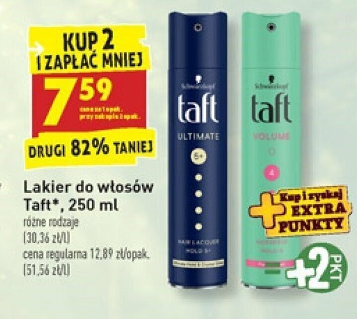 lakier do włosów taft promocja