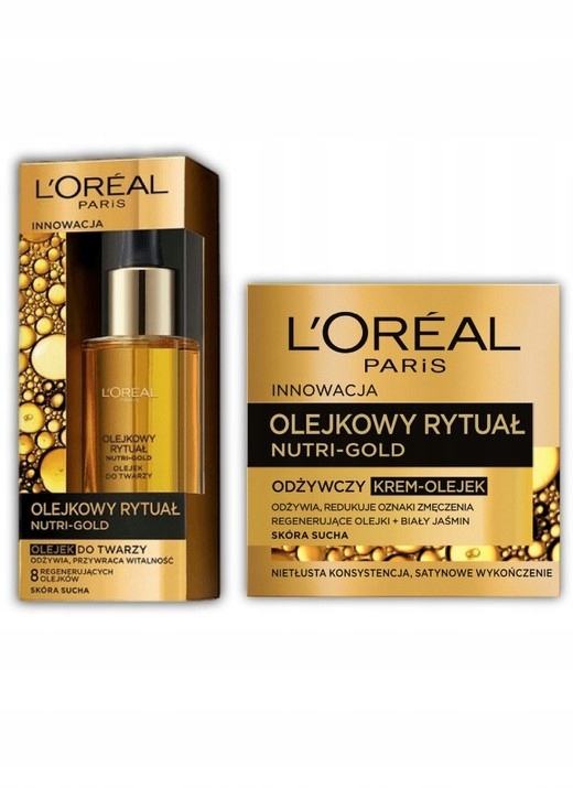 olejek loreal nutri gold do włosów