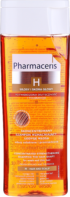 szampon pharmaceris dla zniszczonyh włosów