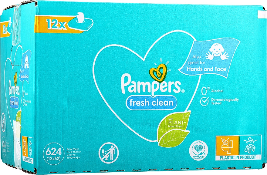 chusteczki nawilżane pampers baby fresh clean