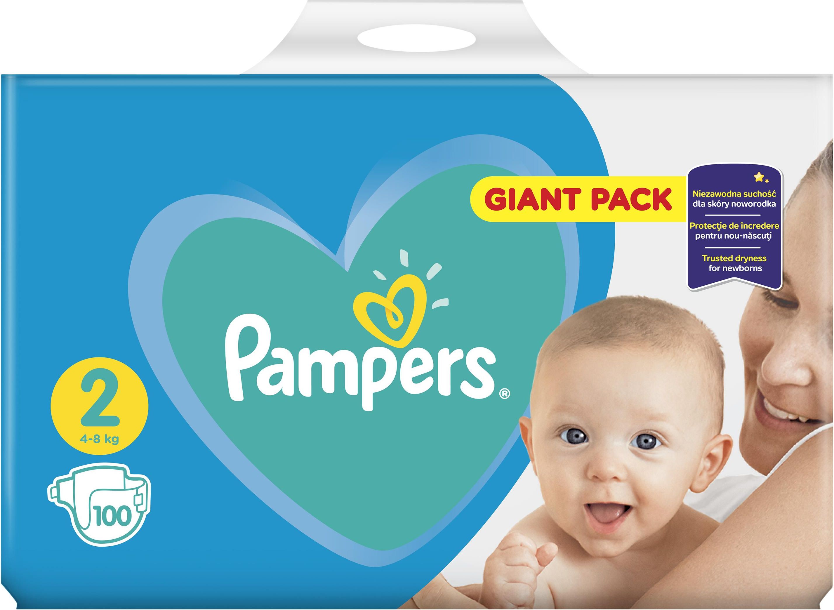 pampers 2 100 sztuk ceneo