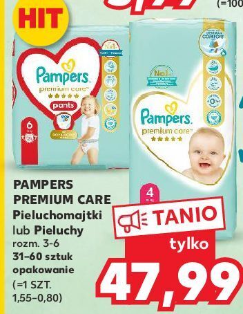 pampers premium care 4 pants promocja