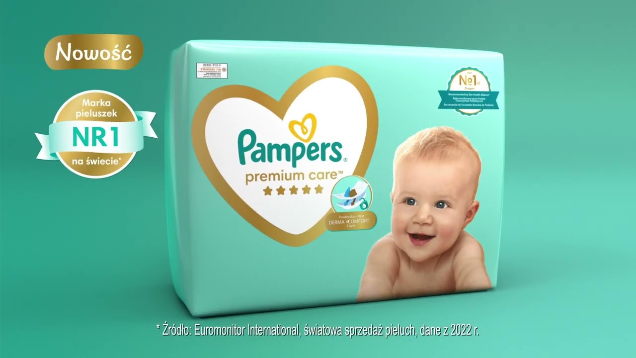 pieluszki pampers premium care 1 wycięcie na pępek youtube