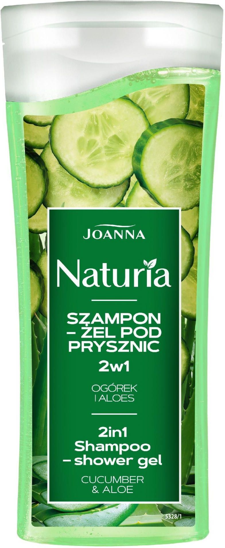 joanna naturia szampon ogórek aloes