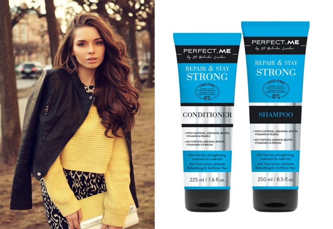 szampon do włosów perfect me repair & stay strong