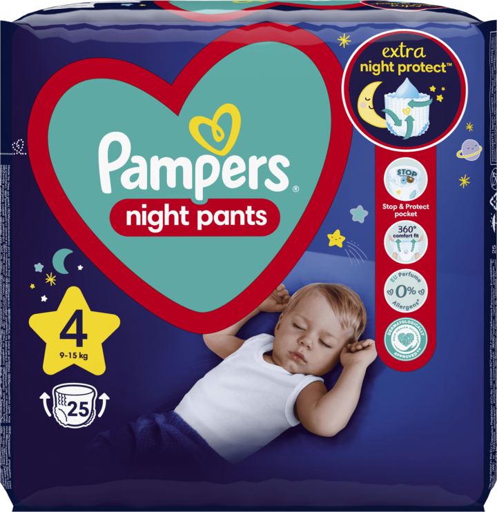 pieluchy pampers na noc