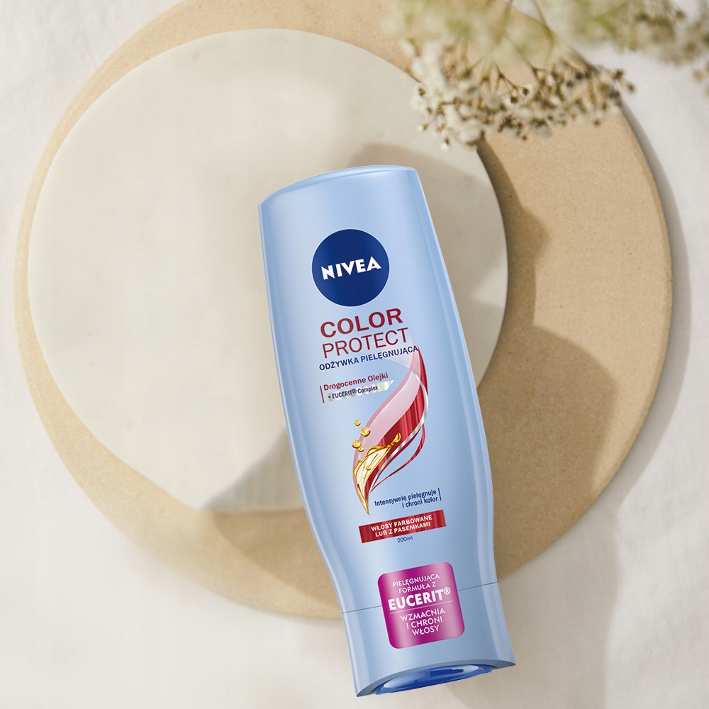 nivea color protect szampon do włosów farbowanych i z pasemkami