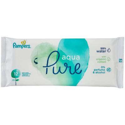 pampers aqua pure wipes opinie