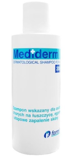 mediderm szampon egzema łuszczyca azs 200g opinie