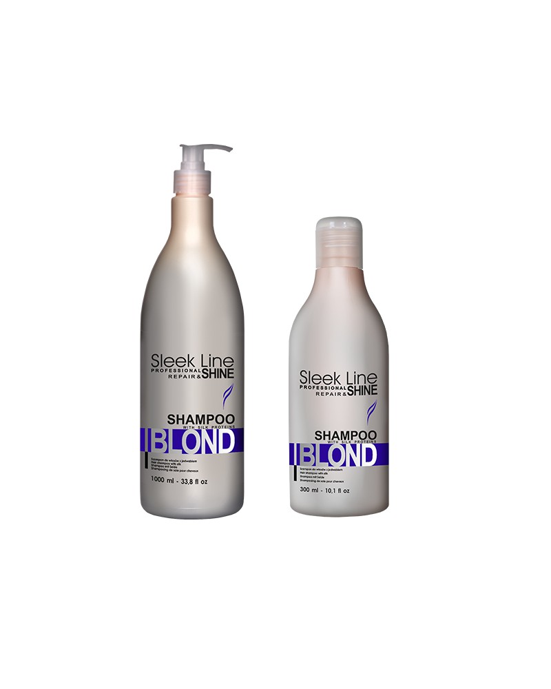 stapiz sleek line blond szampon do włosów blond z jedwabiem